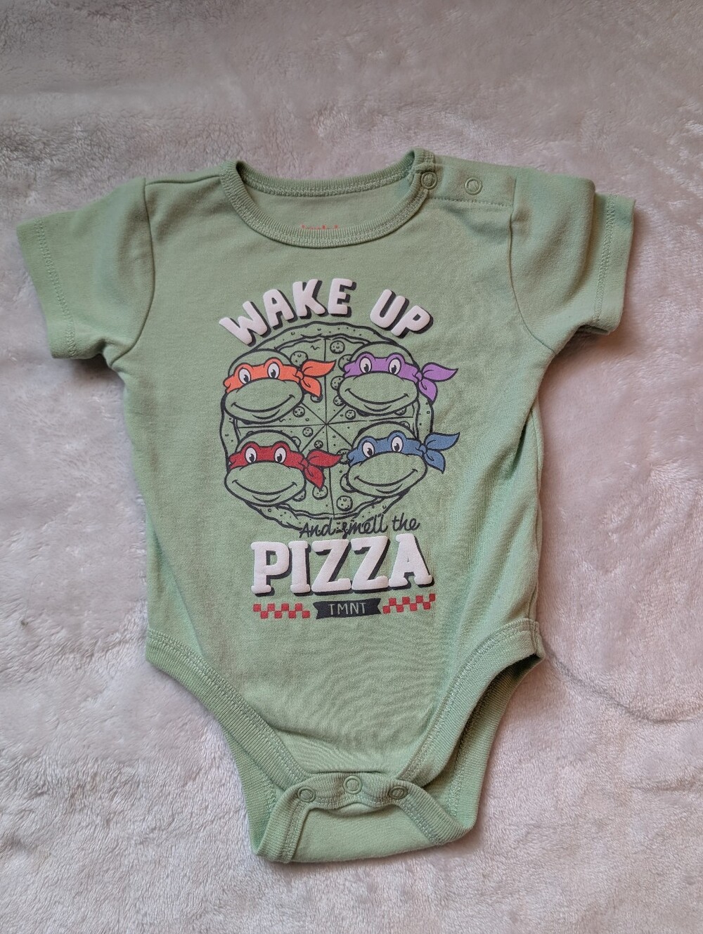 Nickelodeon TMNT Teenage Mutant Ninja Turtles Baby Bodysuit 6-9 Months